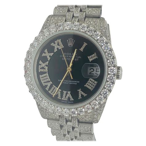 rolex with vvs diamonds|rolex watch diamond bezel prices.